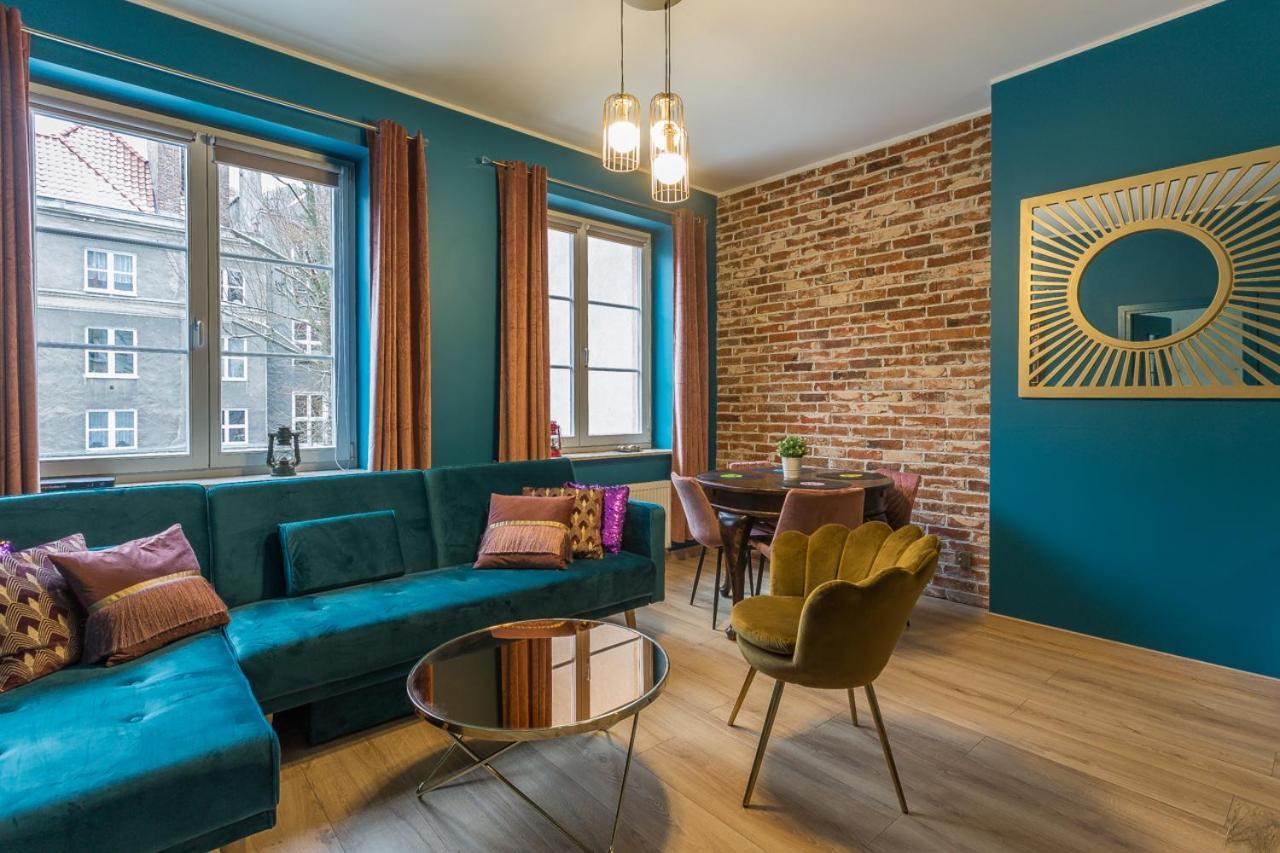 Apartament Cichy Zakatek Obok Fontanny Neptuna Gdańsk Exterior foto