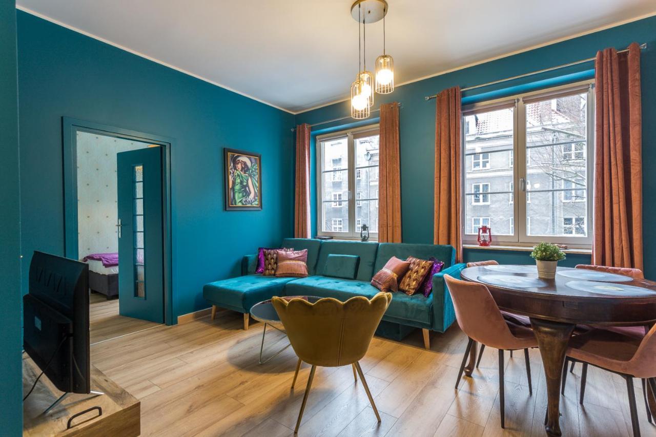 Apartament Cichy Zakatek Obok Fontanny Neptuna Gdańsk Exterior foto